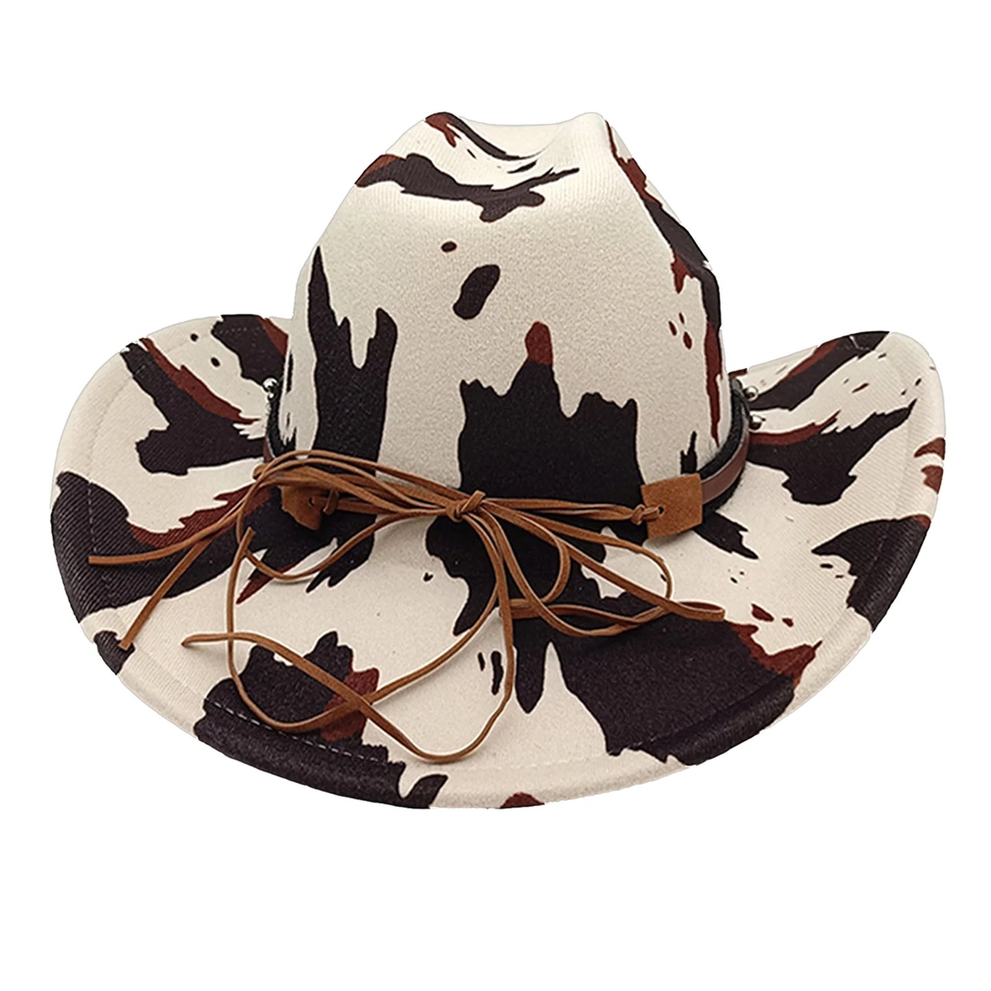 Western Cowboy Hat Cow Print