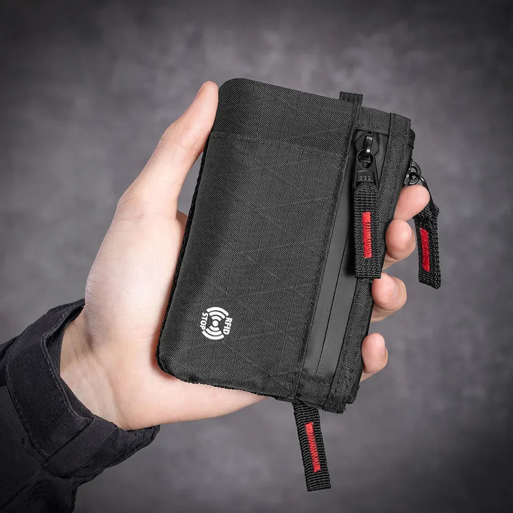 RFID Wallet Card Holder Mini Coin Purse
