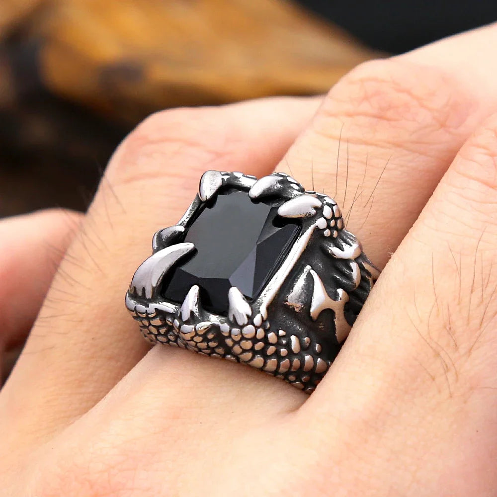 Ring Dragon Claw Stainless Steel