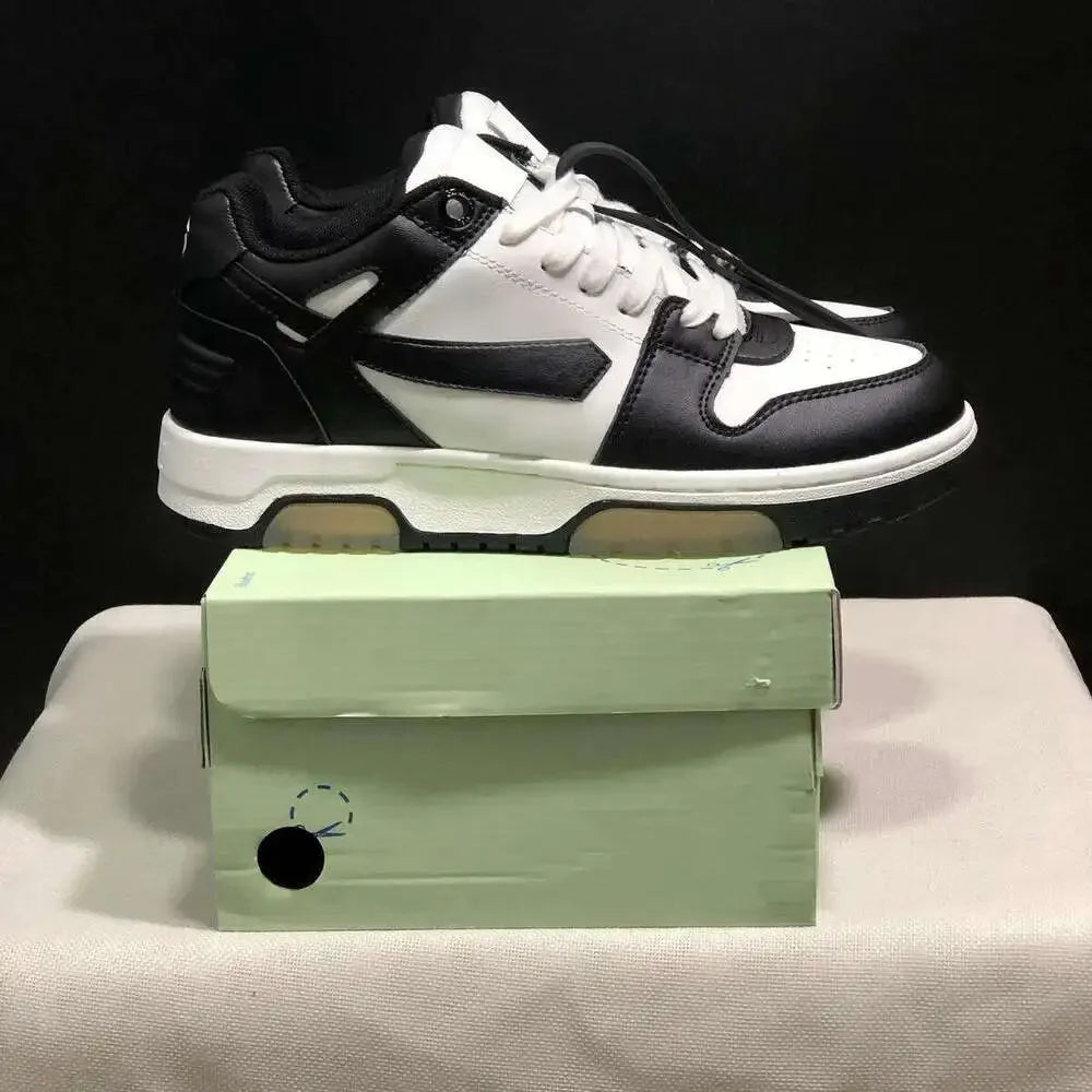 Mens Leather Platform Sneakers Casual Breathable Fashion Trainers