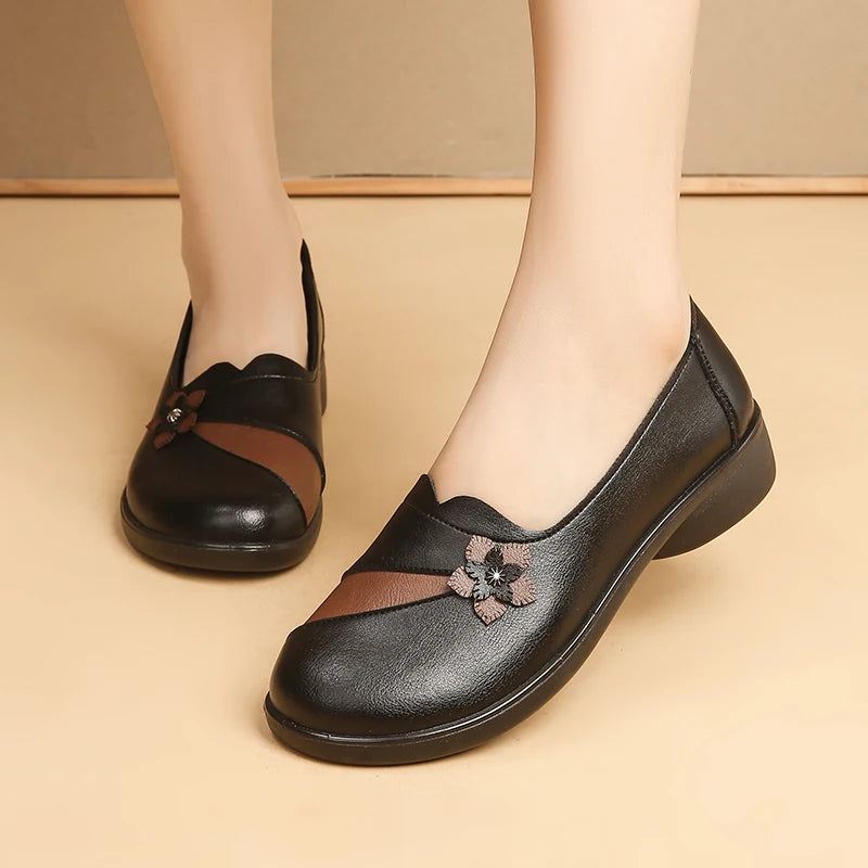 Women's Flats Leather Loafers