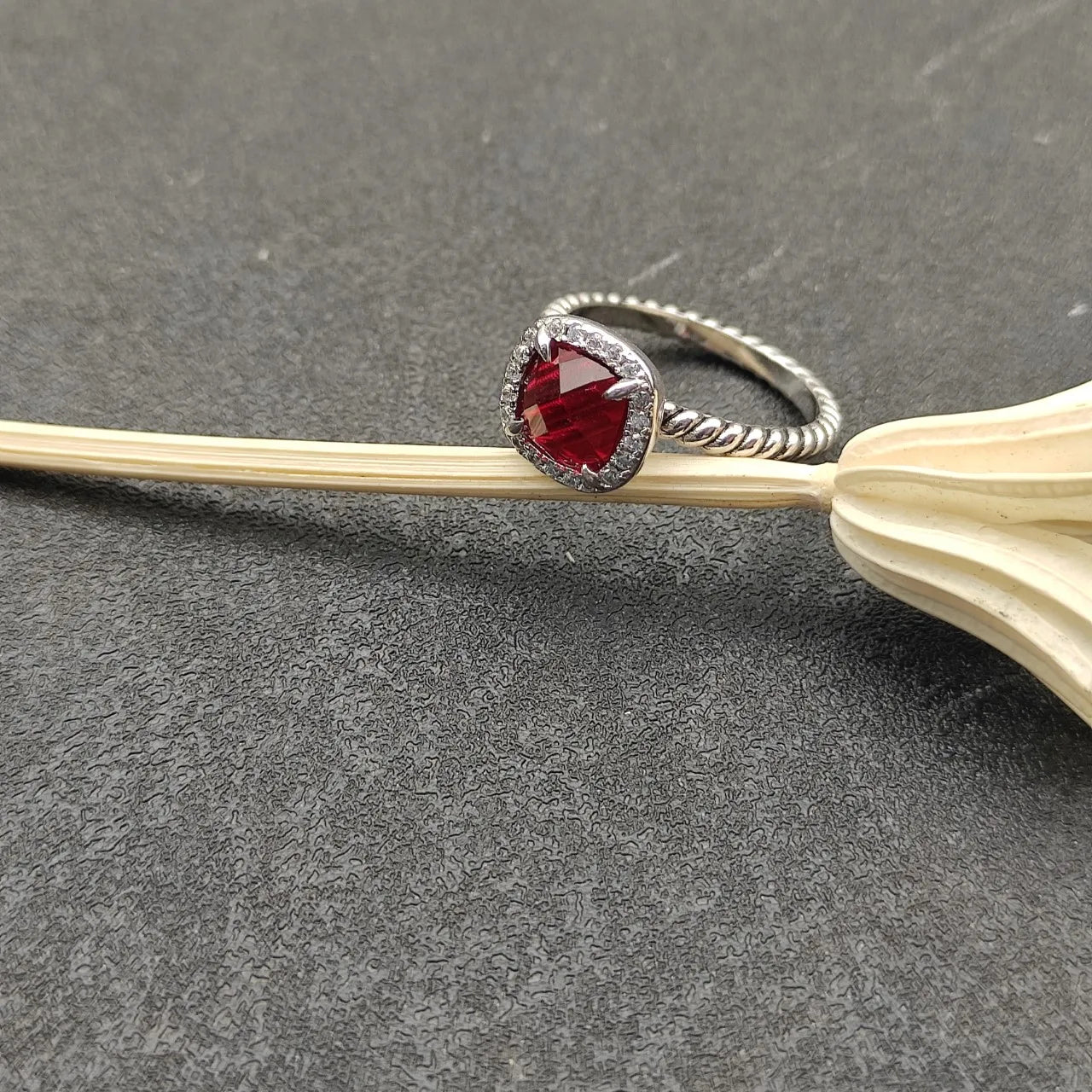 Ring with Stone Certified