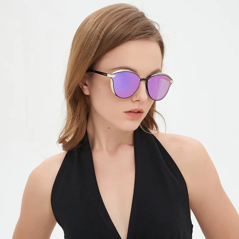 Polarized Cat Eye Sunglasses for Women UV400