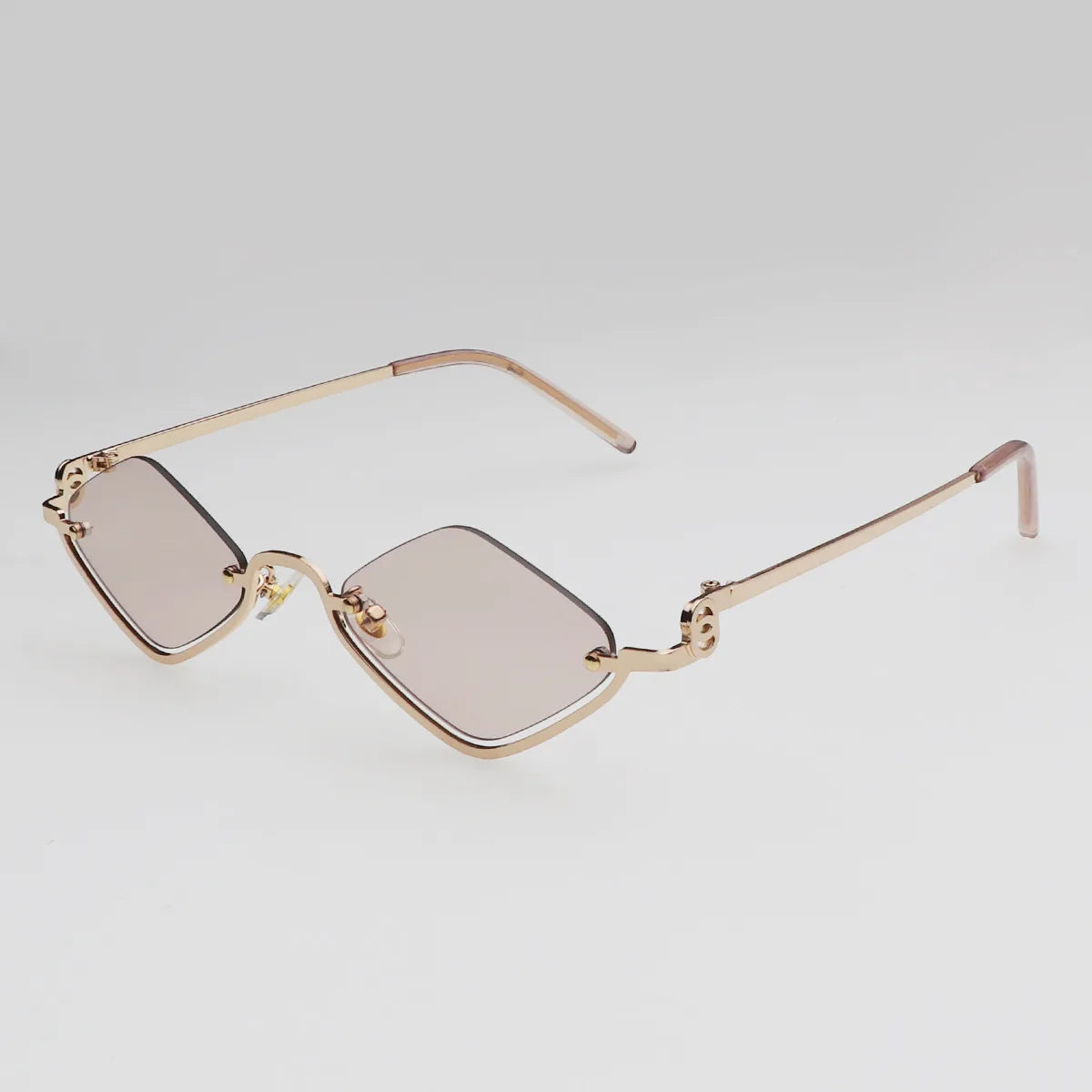 Sunglasses Metal Half Frame