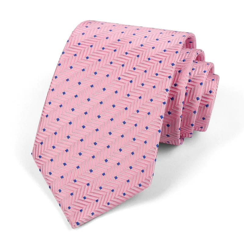 Neck Tie Polka Dot Neckwear Formal