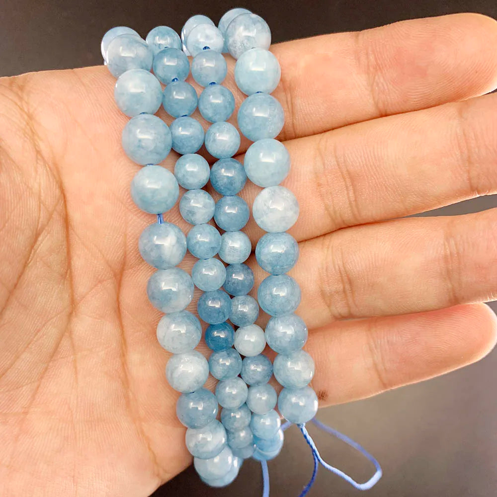 Natural Agate Stone Beads Spacer Beads For Jewelry Making