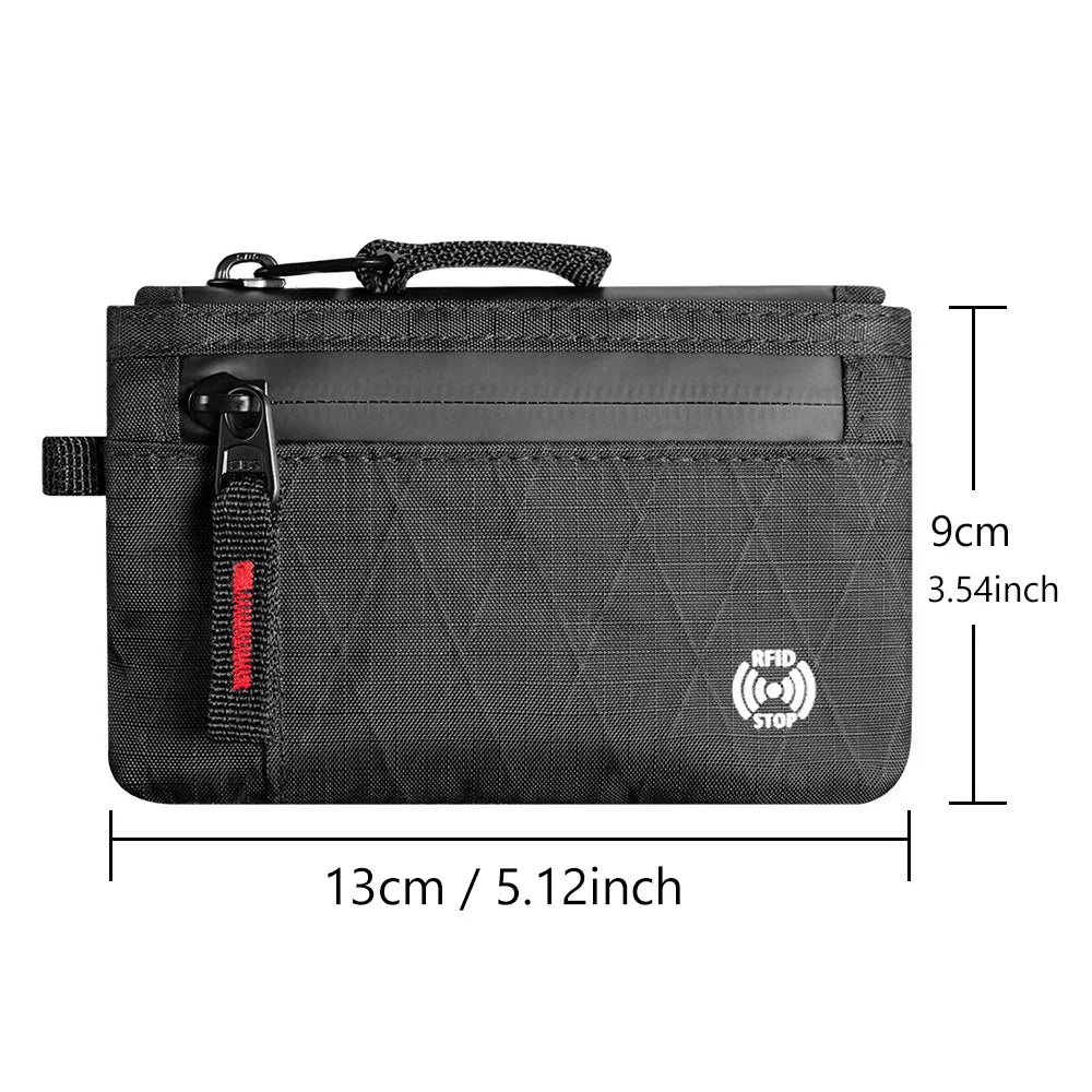 RFID Wallet Card Holder Mini Coin Purse
