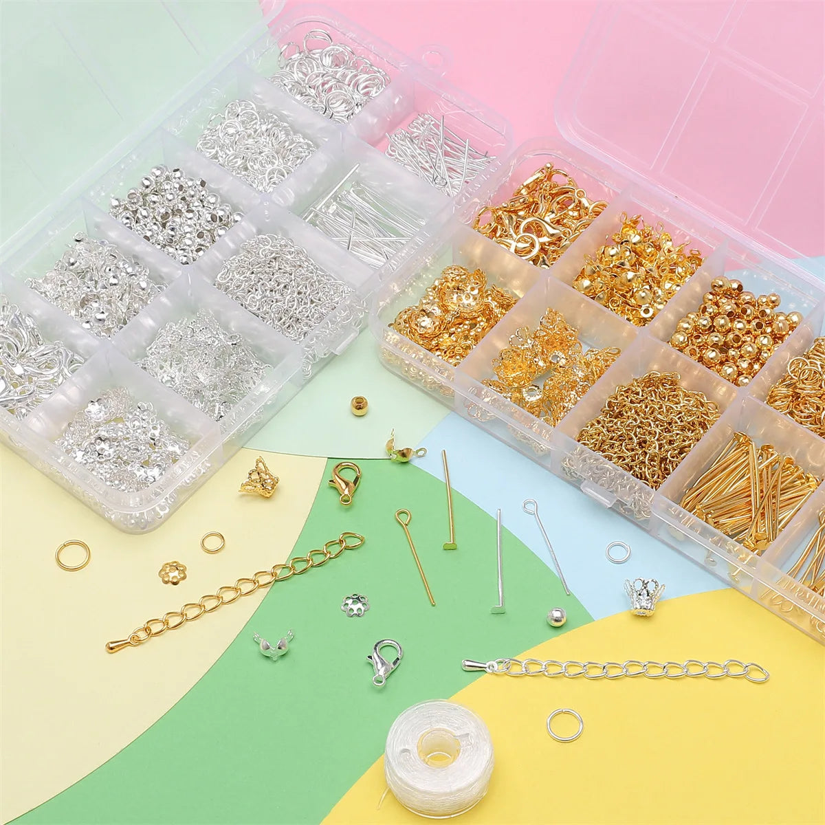 DIY Jewelry Starter Kit Beads Findings Earrings Necklaces