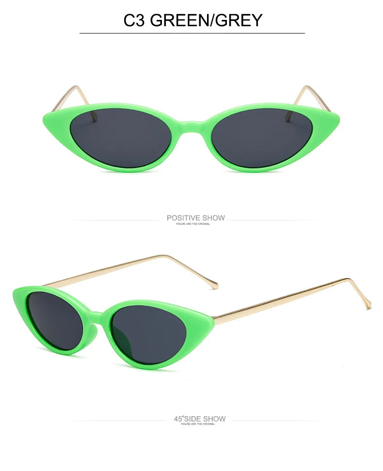 Cat Eye Sunglasses UV400 Trendy Fashion Eyewear