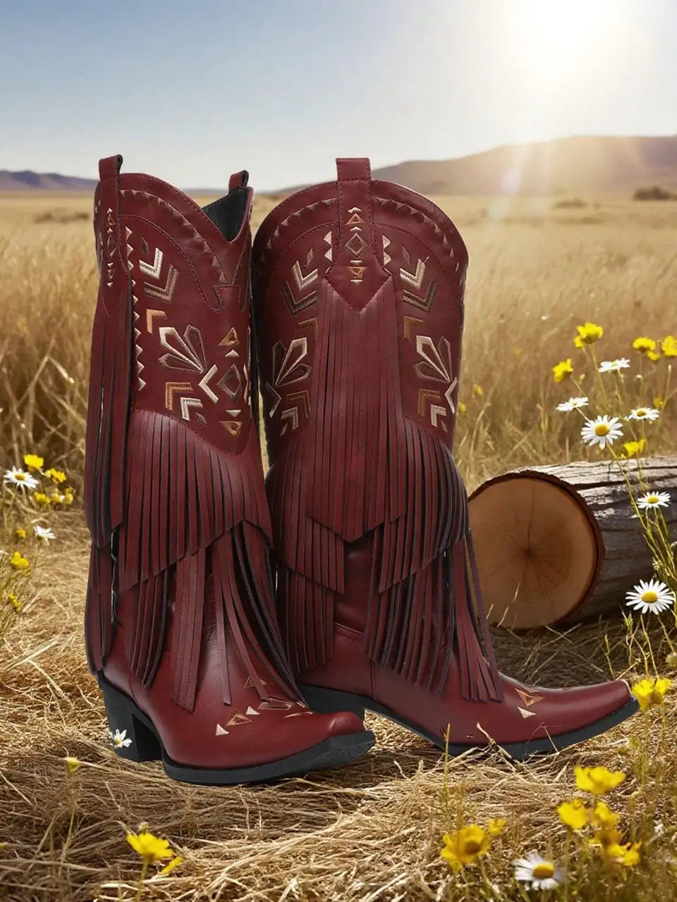 Women's Western Boots Pointed Toe