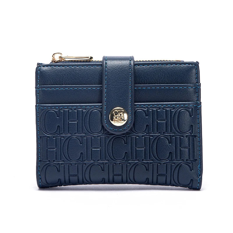 CHCHCN Fashion Classic Retro Wallet Card Holder Universal Letter Printed