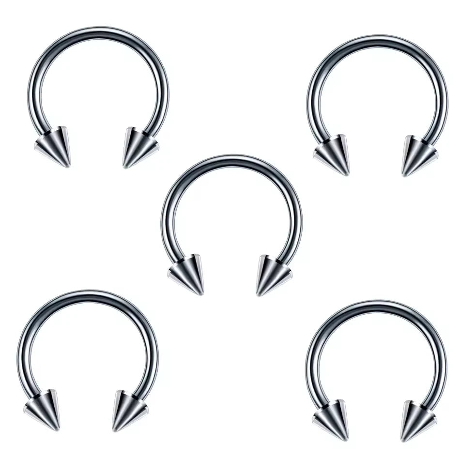MODRSA Stainless Steel Body Piercing Jewelry Set for Multiple Piercings