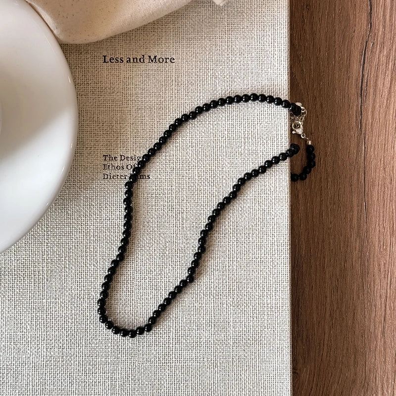 Round Bead Acrylic Choker
