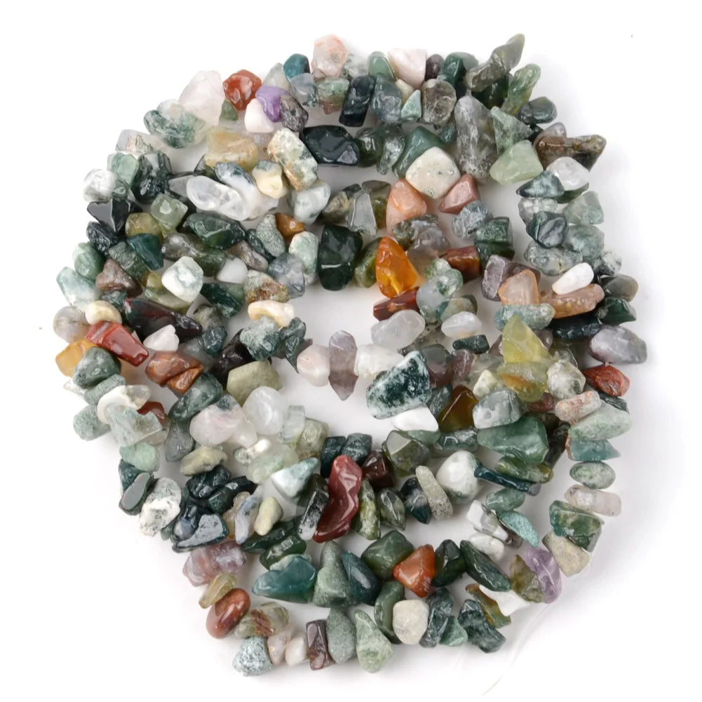Natural Stone Chips Beads Irregular Gravel For Jewelry Making