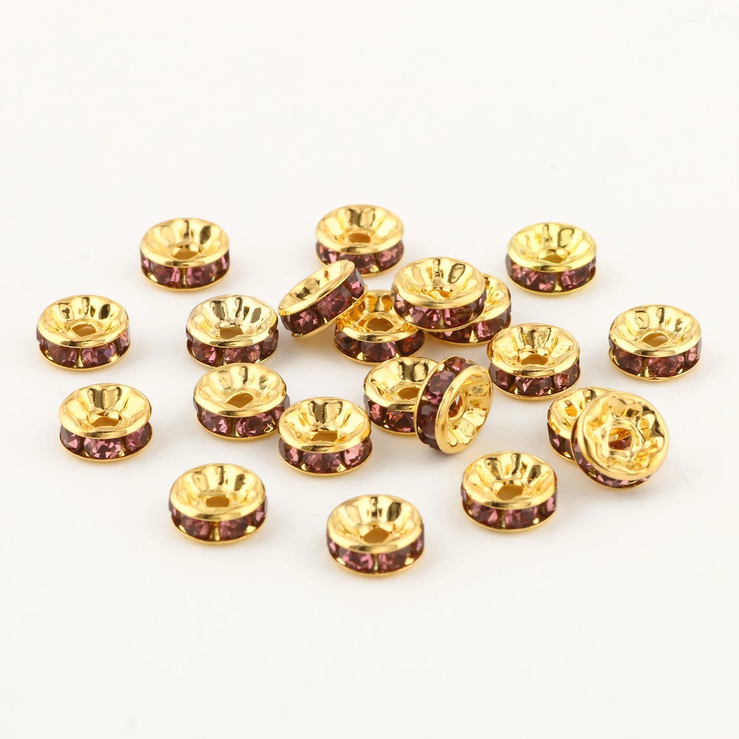 Rhinestone Ball Shape Beads For Jewelry Making