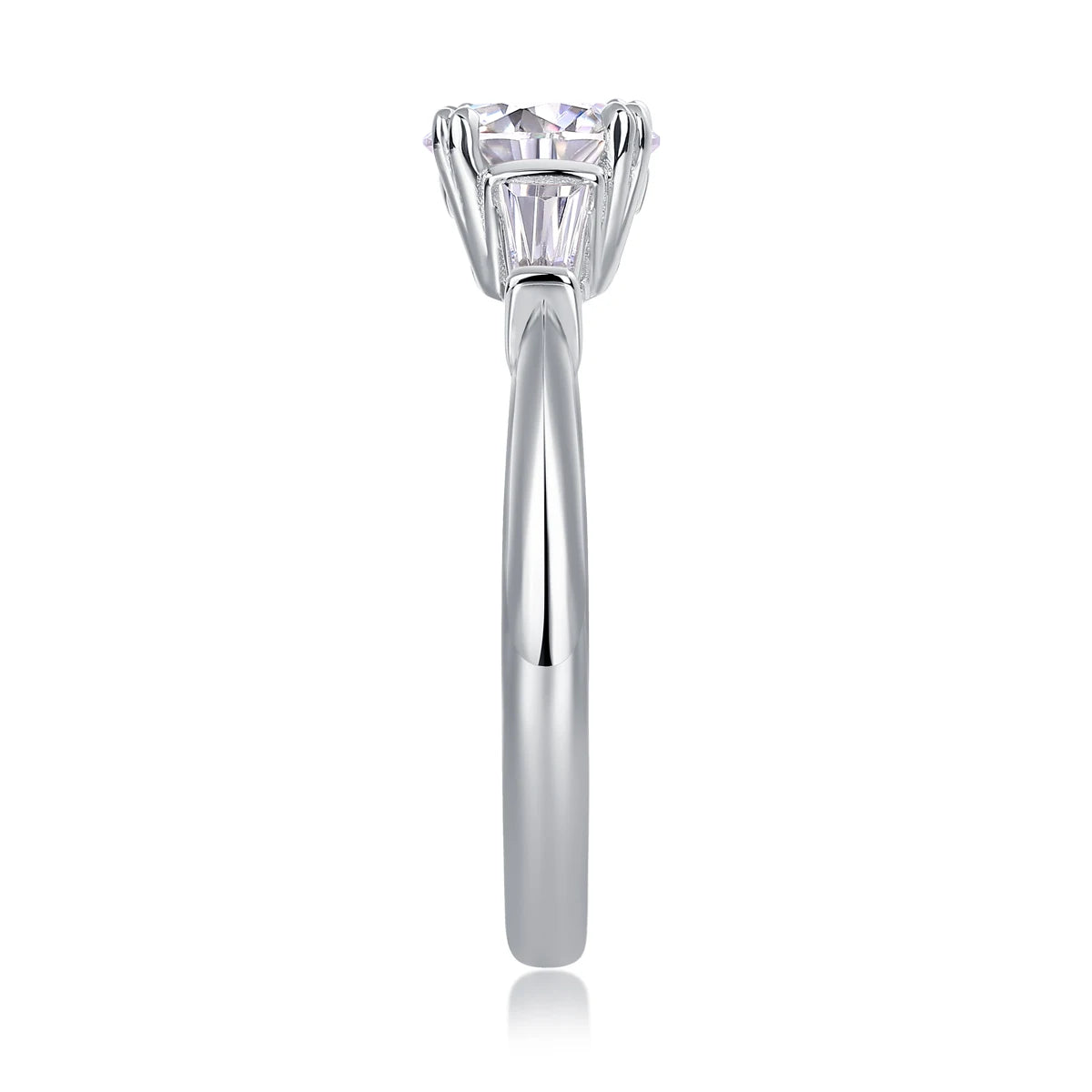 Diamond Moissanite Ring Set