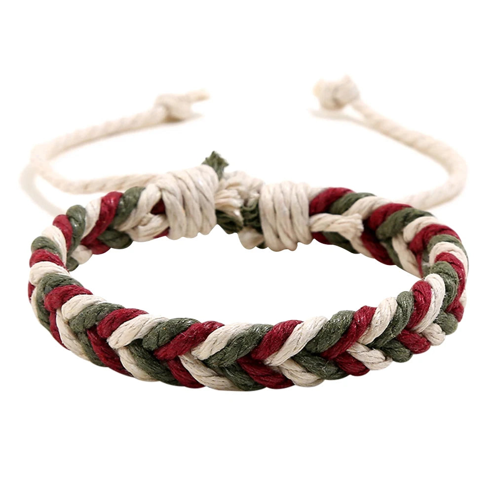 Braided Rope Weave Bangles