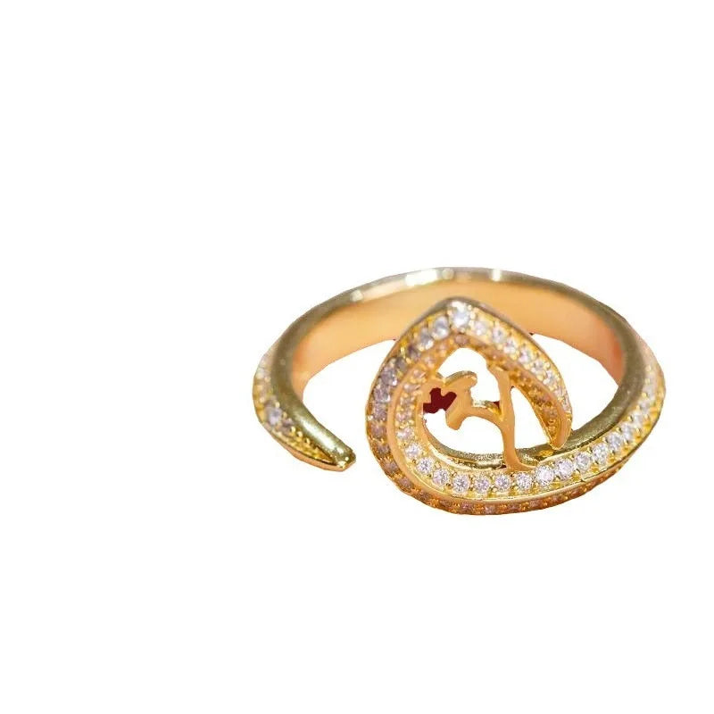 Dragon Ring Diamond Encrusted