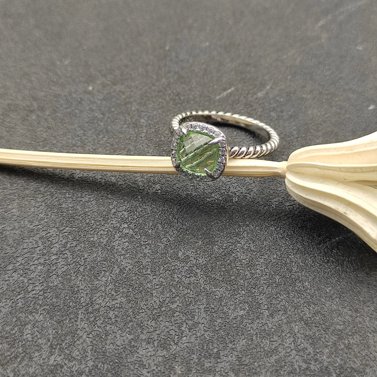 Ring with Stone Certified