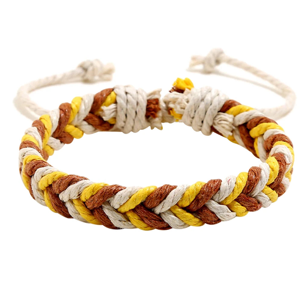 Braided Rope Weave Bangles