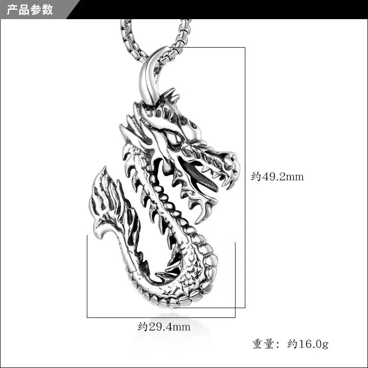 Necklace Dragon Pendant SP738