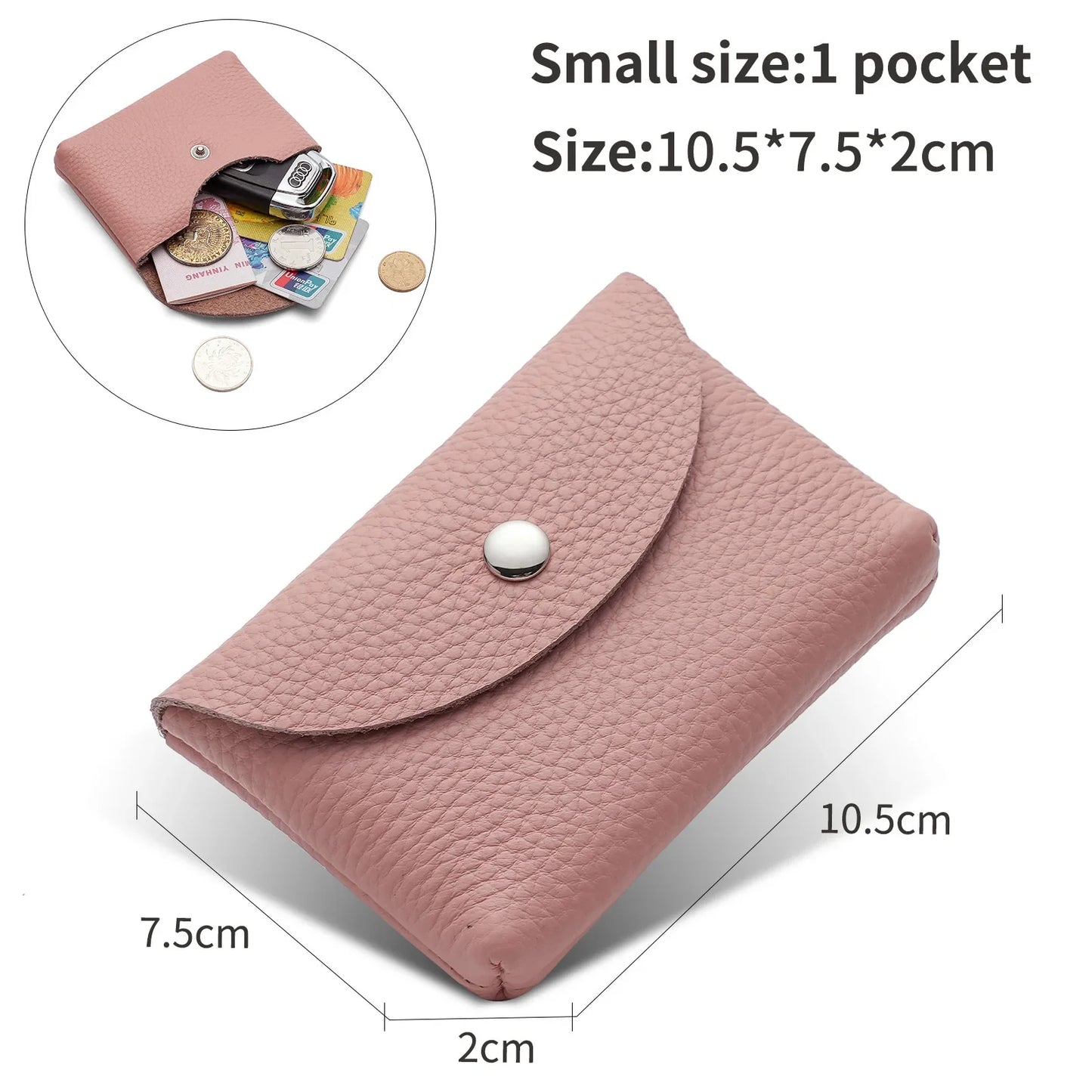 Coin Card Holder Earphone Pouch