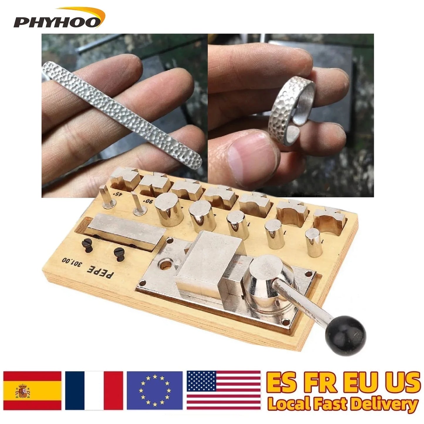 PHYHOO Ring Bending Machine IV for Earring and Ring Forming