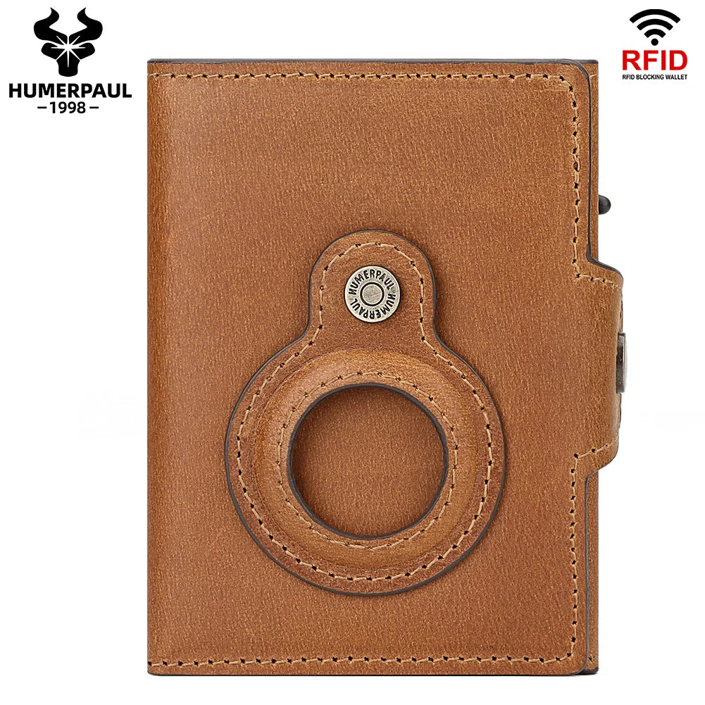 Wallet RFID Leather Card Holder