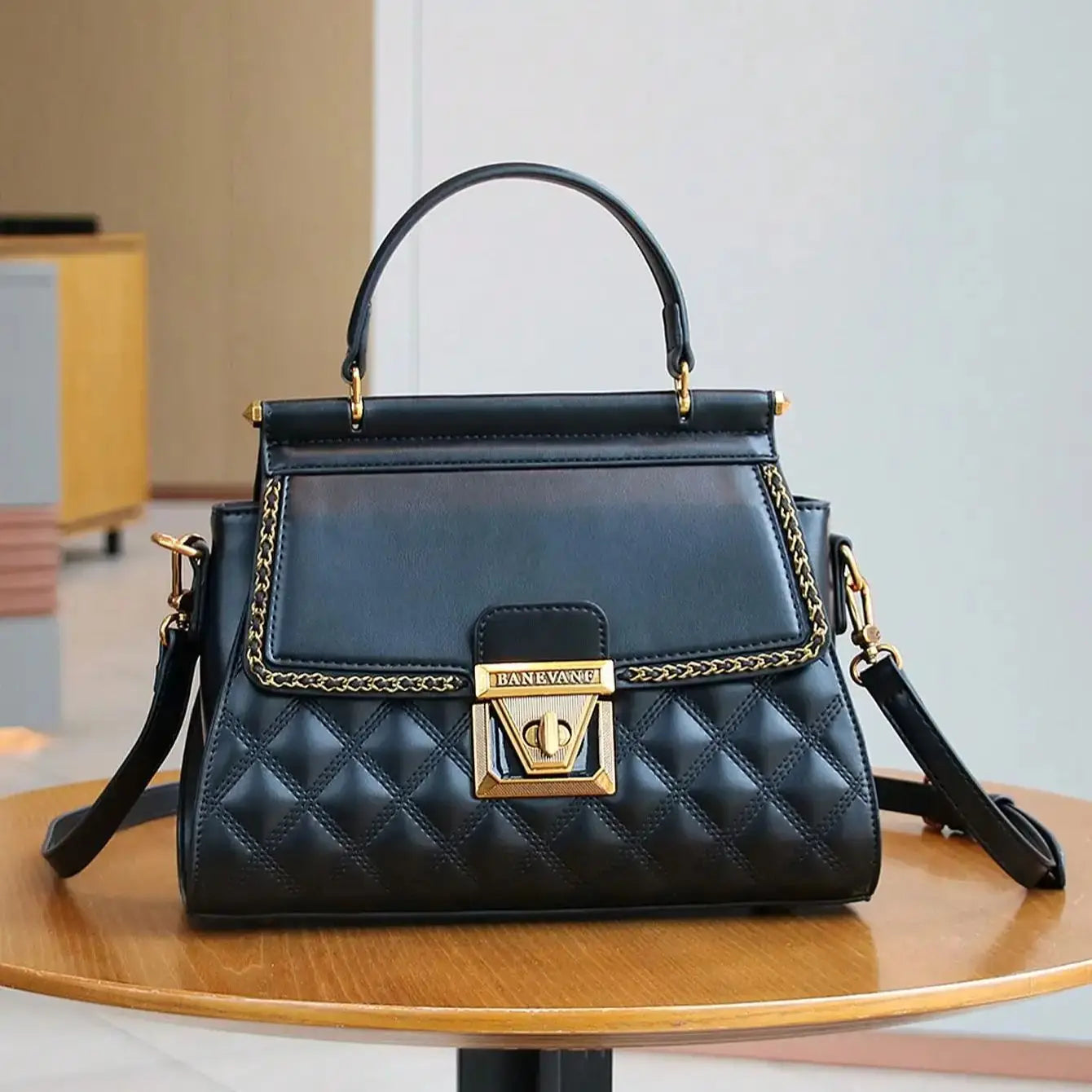 Handbag Rhombic Design