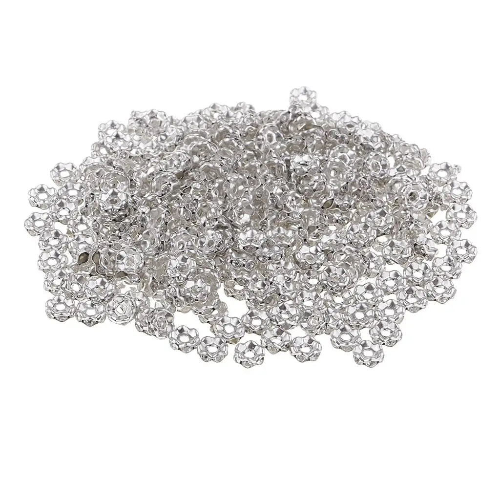 Crystal Rondelle Spacer Beads Jewelry Making 300 Pieces