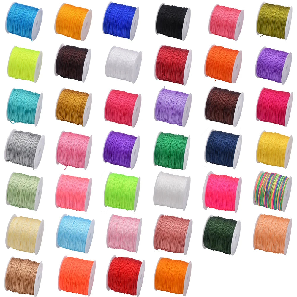 Moonrise Nylon Jewelry Cord Beading String for Bracelets