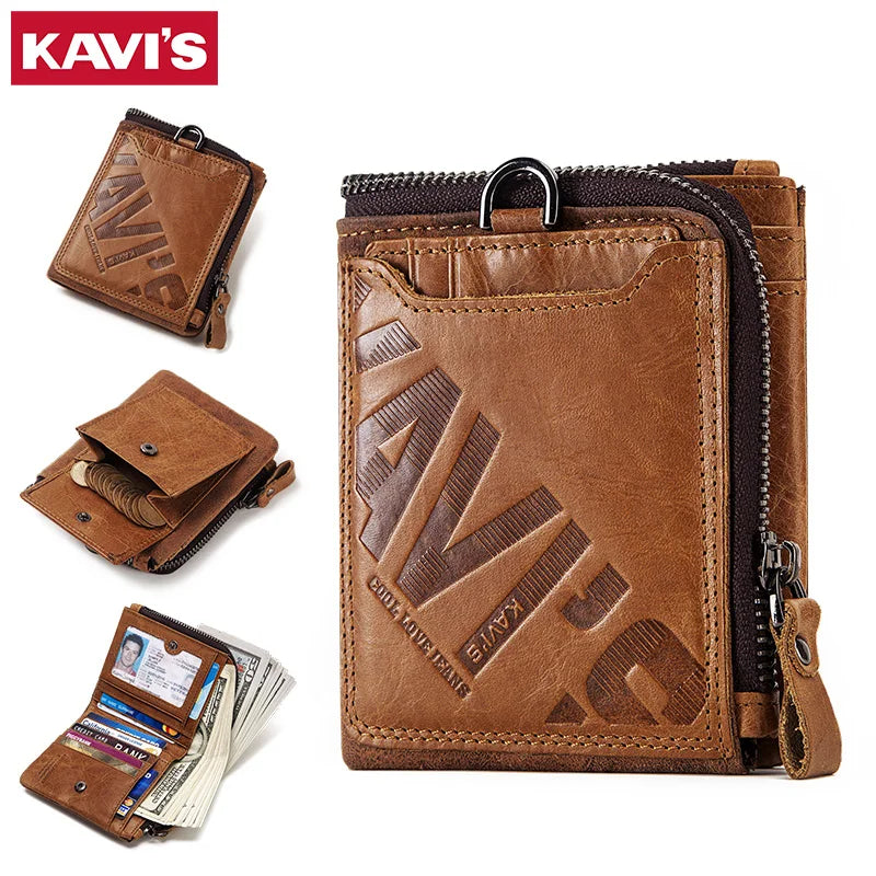 Leather Wallet Card Holder