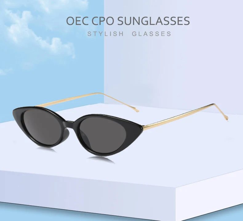 Cat Eye Sunglasses UV400 Trendy Fashion Eyewear