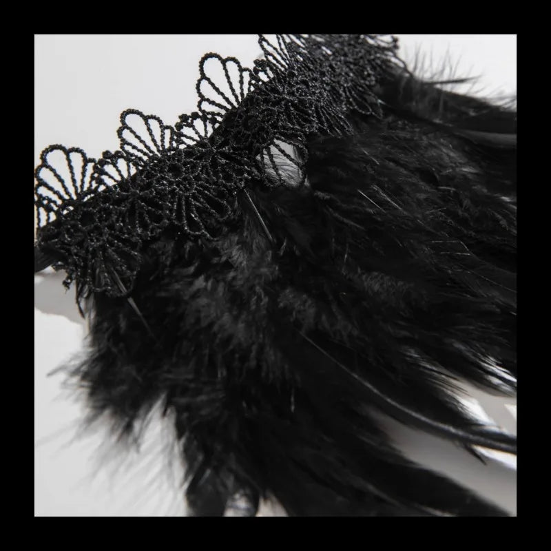 Spice Girl  Lace Feather Bracelet