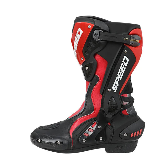 Knight Gear Season Motorbike Boots High Top Anti Slip Shoes