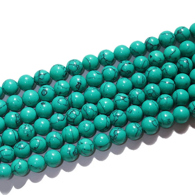 Natural Stone Round Beads For Jewelry Making