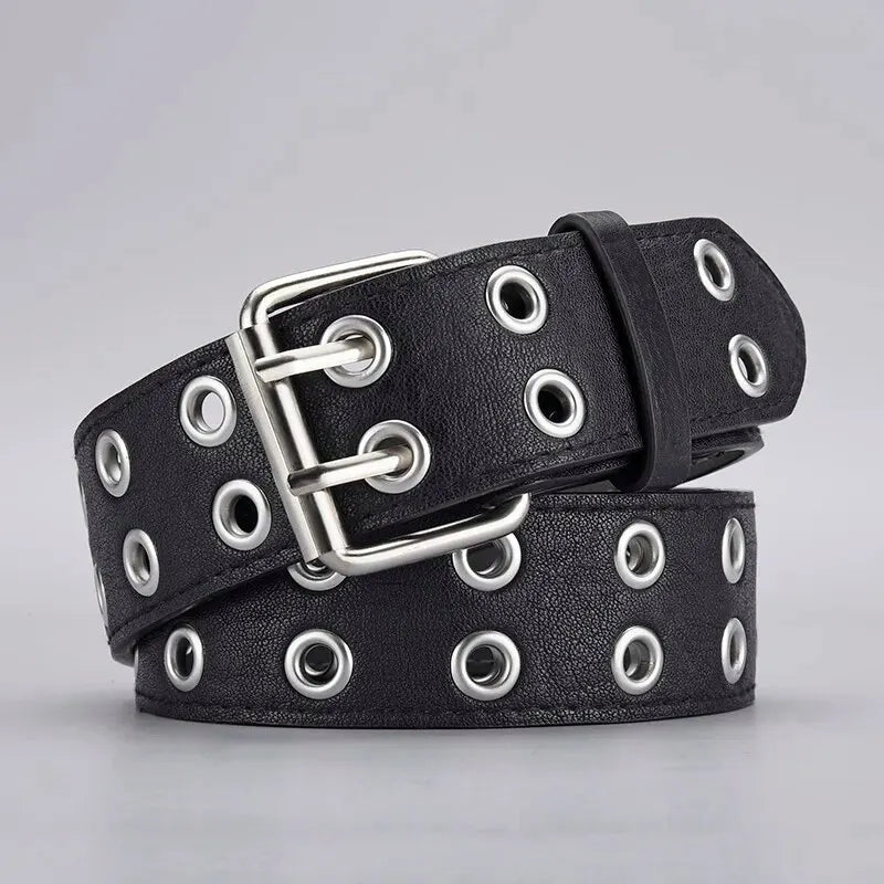 Belt With Double Hole Design