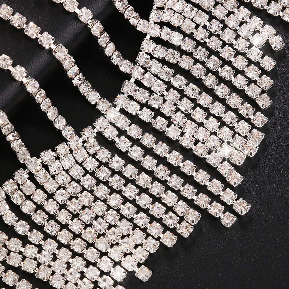 Hair Chain Headpiece Crystal Headband