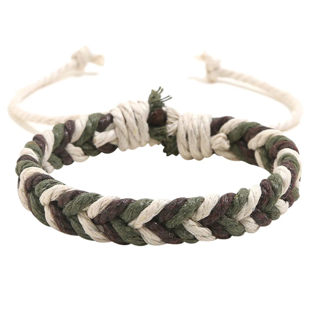 Braided Rope Weave Bangles