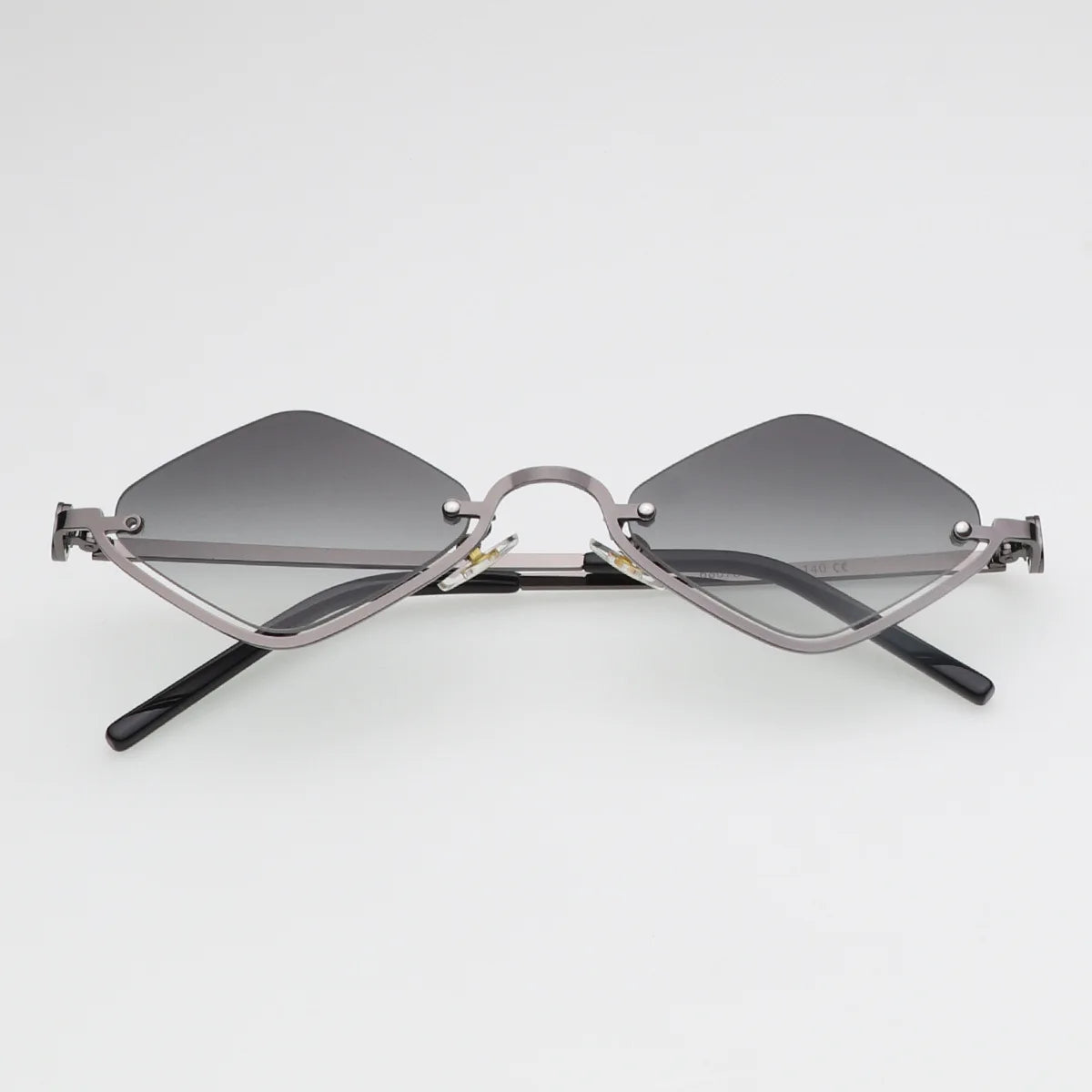 Sunglasses Metal Half Frame