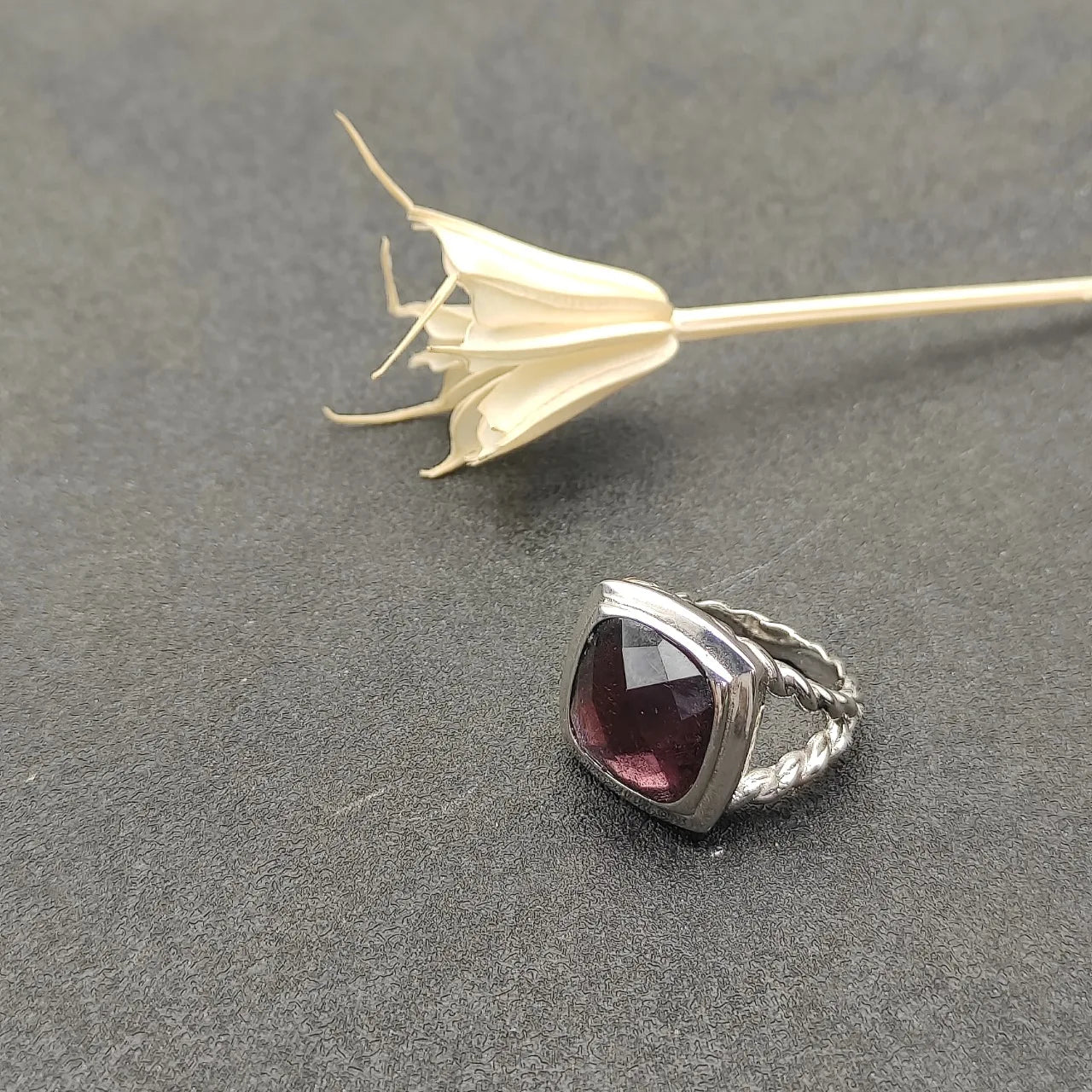 Ring with Stone Certified