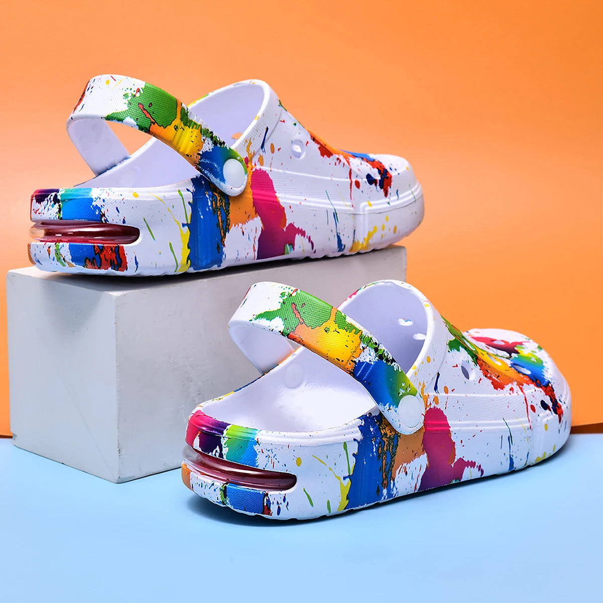Sandals Slippers Inkjet Pattern For Men Women