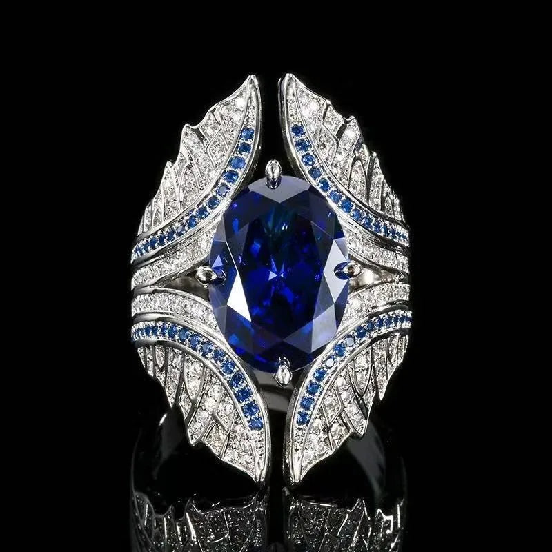 Sapphire Diamond-set Ring