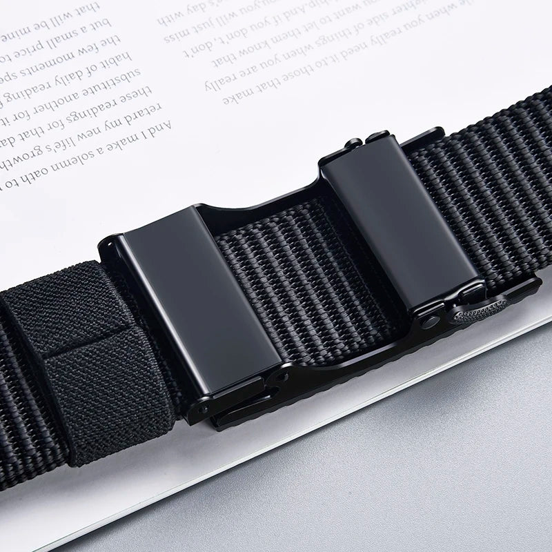 Tactical Belt Nylon Army Style Canvas