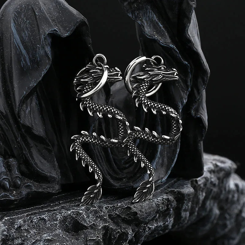 Dragon Eardrop Jewelry