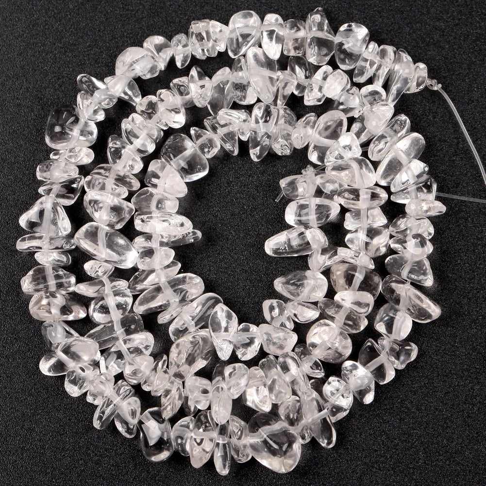 Natural Stone Chips Beads Irregular Gravel For Jewelry Making
