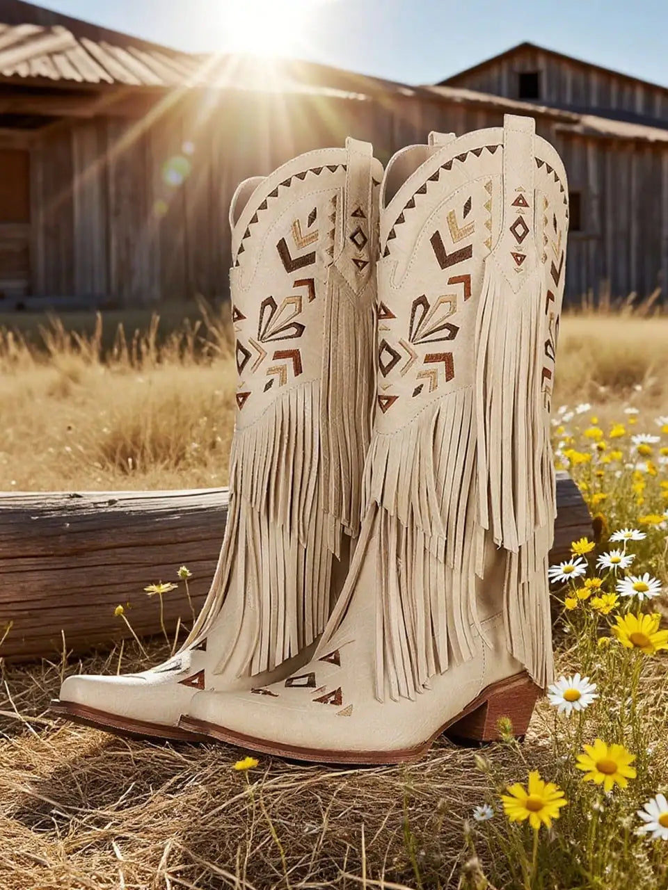 Women's Western Boots Pointed Toe