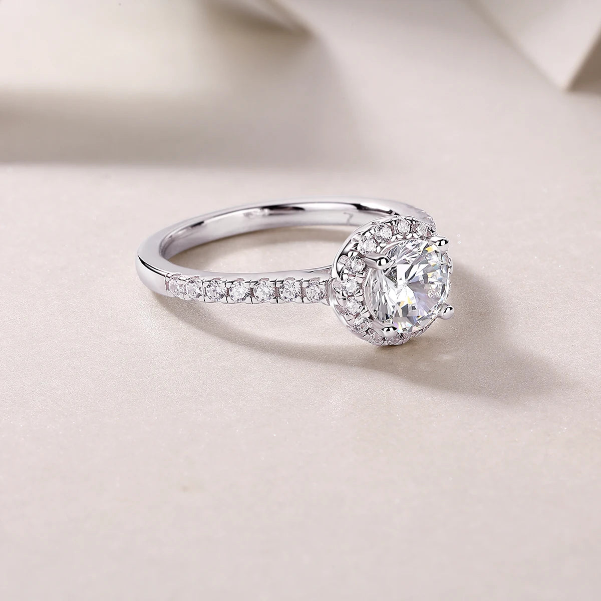 Moissanite Titanium Ring Accessory