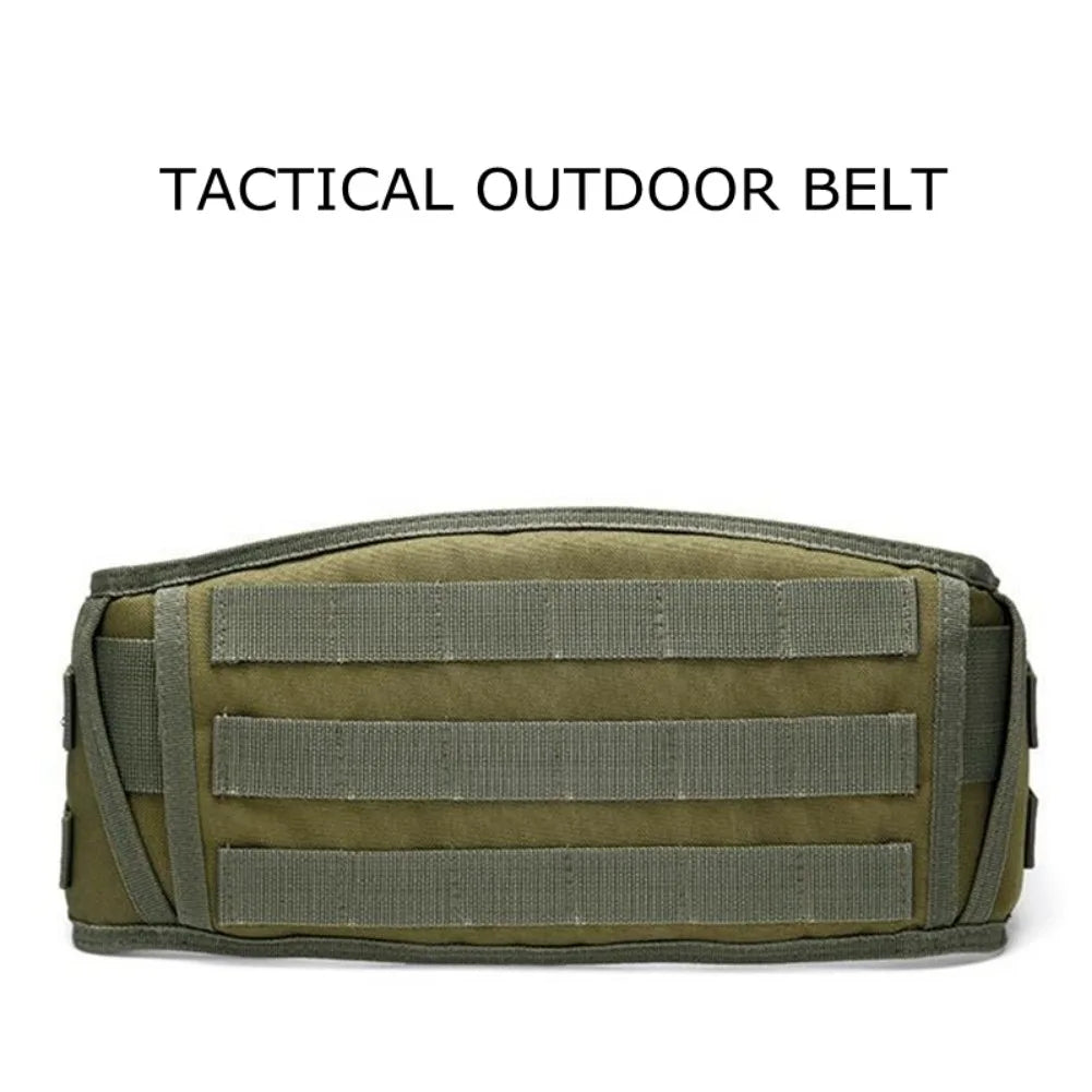 Tactical Belt Military Combat Padded Patrol Belt Molle Battle