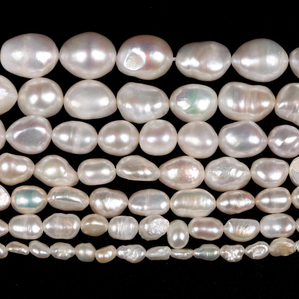 Natural Freshwater Pearl Beads Irregular Shape for Jewelry Making